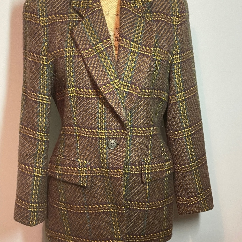 Vintage Classiques tailored wool blazer size PM